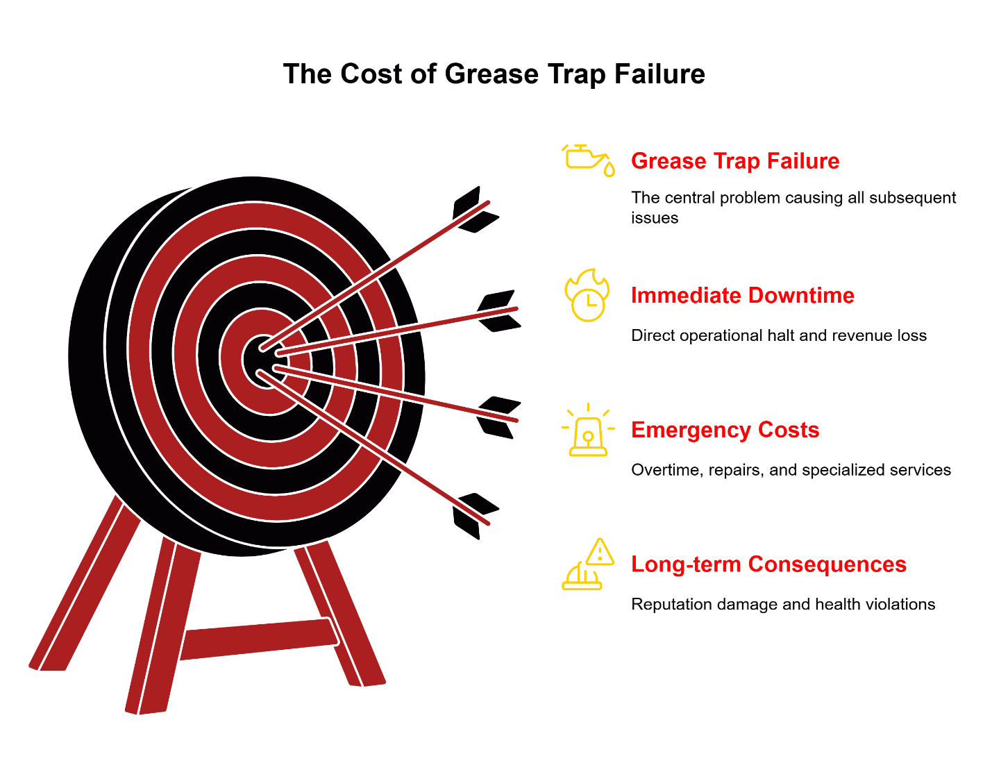 the codt ofgrease trap failure