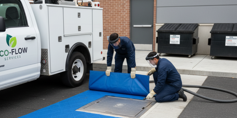 commercial grease trap cleaning